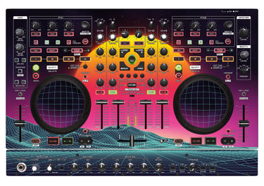 Denon DJ MC 6000 MK2 Skin Synthwave Horizon